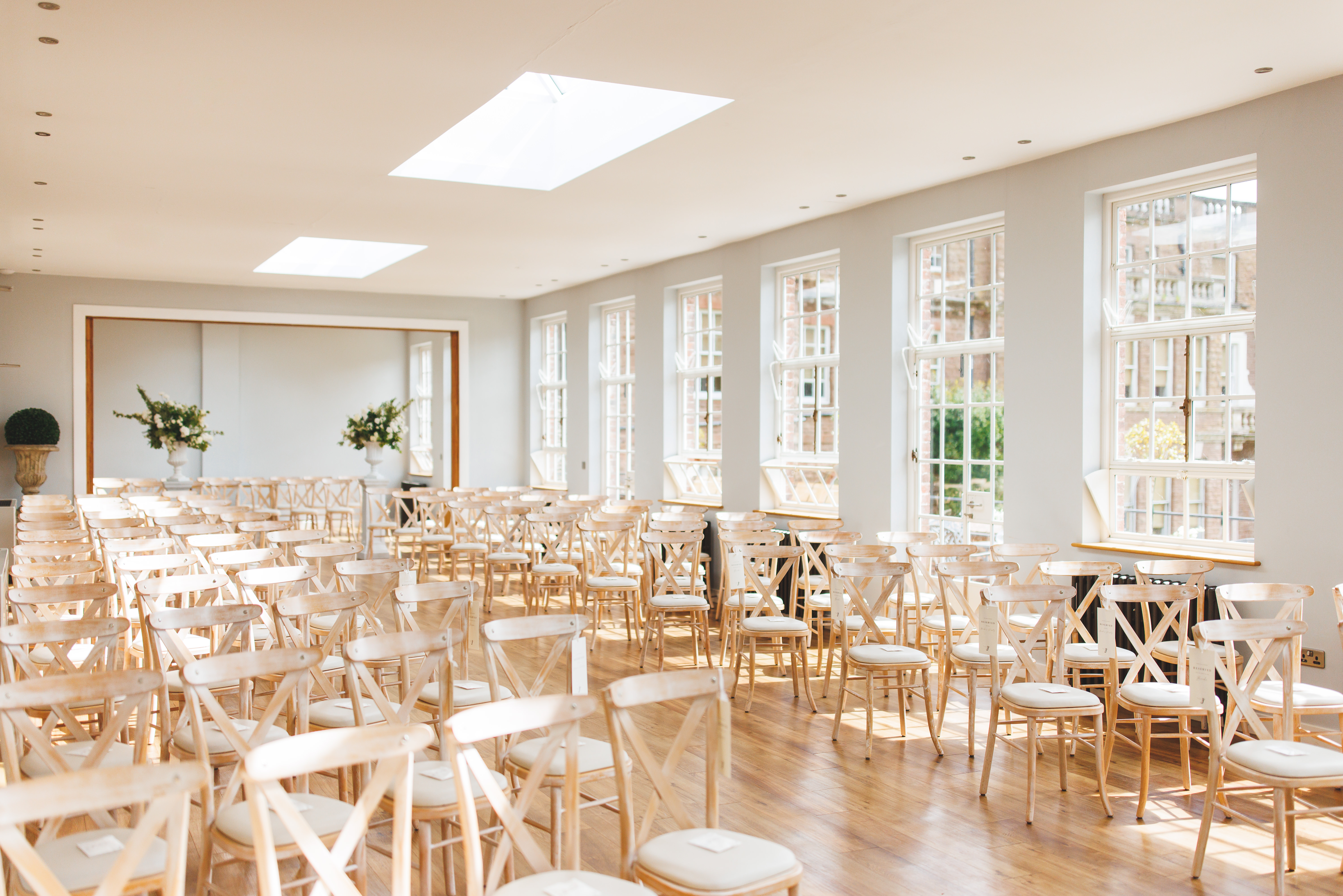 The Orangery as indoor ceremony alternative